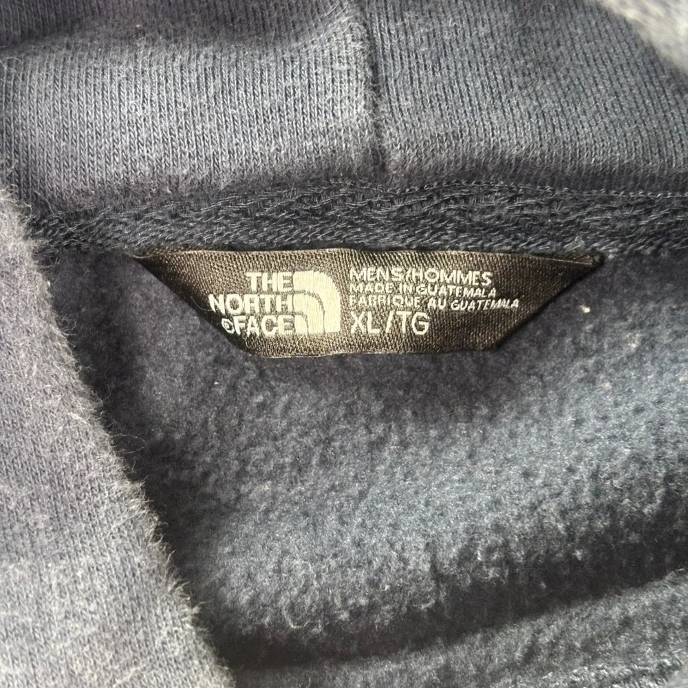 The North Face Hoodie Size XL Navy Blue Half Dome Logo Pullover Men's